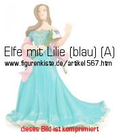 Bild vom Artikel Elfe mit Lilie (blau) (A)