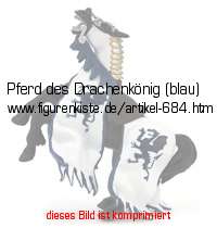 Bild vom Artikel Pferd des Drachenkönig (blau)