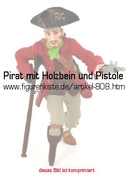 Bild vom Artikel Pirat mit Holzbein und Pistole
