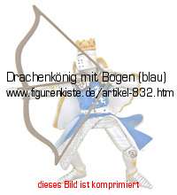 Bild vom Artikel Drachenkönig mit Bogen (blau)